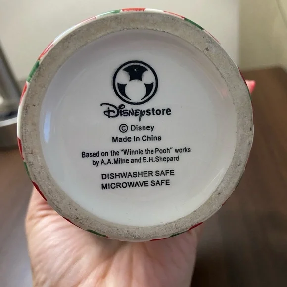 ❤️4 for $25❤️ Authentic Disney store Eeyore Christmas mug * Winnie‎ the Pooh - Picture 3 of 5